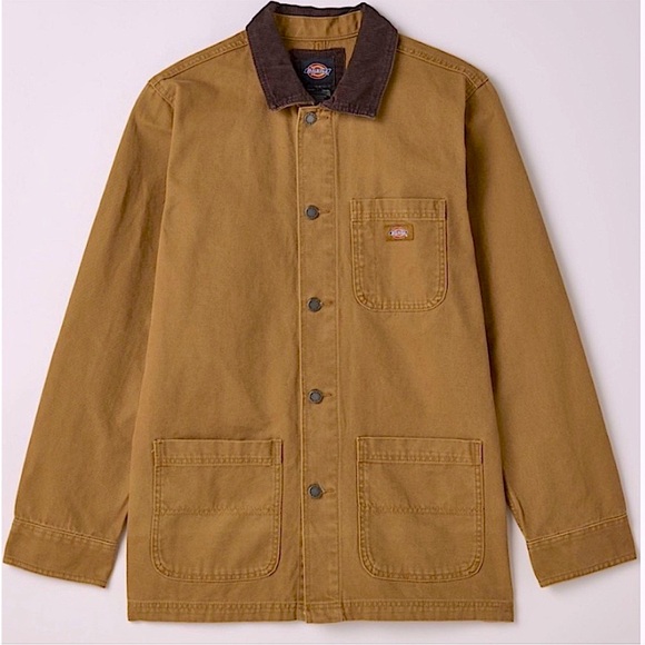 Dickies Stonewashed Duck Unlined Chore Jacket